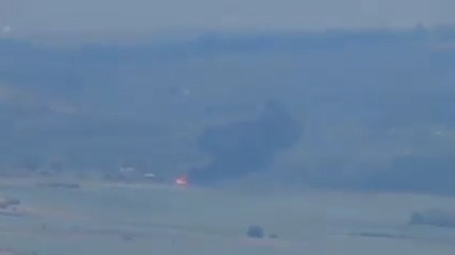 Rosyjski helikopter zestrzelony przez siły ukraińskie w Donbasie