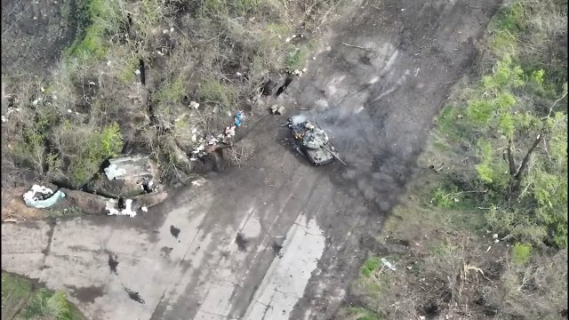 Ukraiński specnaz w akcji i próba odstrzelenia czołgu T80