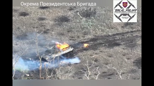 Rosyjski żołnierz spłonął żywcem w wyniku ataku ukraińskiego drona Kamikaze! [WIDEO]