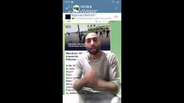 Muzułmanin zachwycony nożownikiem w Mannheim: "Będę Ci wysyłał paczki do celi"