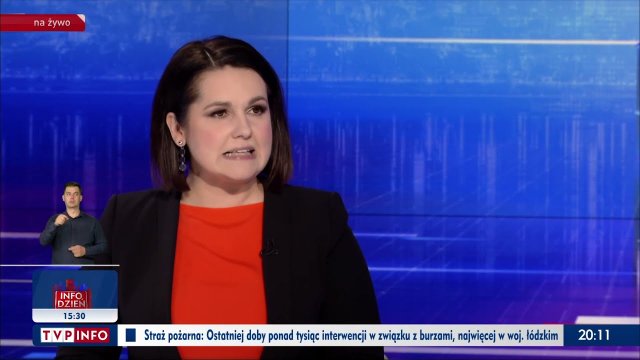 Prezenterka TVPIS nie dowierza, że ktoś śmie krytykować Nowy Ład.