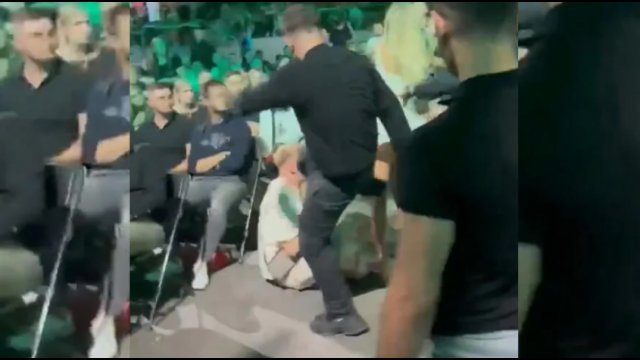 Olejnik pobity podczas Fame MMA 22 [WIDEO]