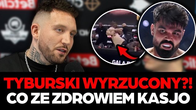 Tyburski wyrzucony po tym jak zezłomował Kasjusza? Boxdel komentuje