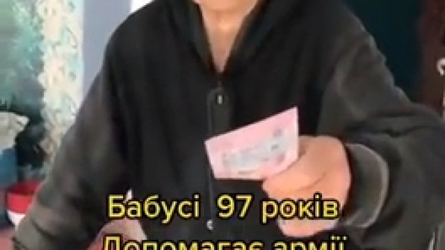 97 letnia babcia pomaga ukraińskiej armii