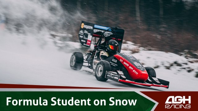 Formula Student on Snow | Bolidem po śniegu