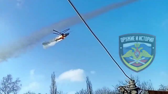 Ka-52+Mi-28n widziany pod Popasną (wschodnia Ukraina)