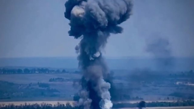 Siły Zbrojne Ukrainy wystrzeliły rosyjskie czołgi w kosmos