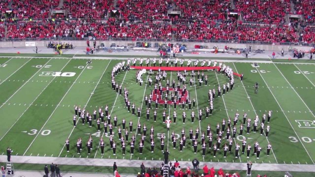 Ohio State Marching Band Hollywood  Blockbusters Halftime Show