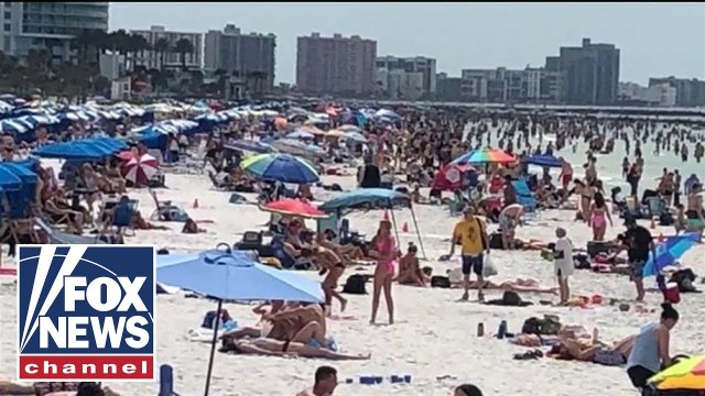 Reportaż z plaży Miami, Florida czyli "wirus mnie nie dotyczy bo dotyka tylko starszych ludzi..."