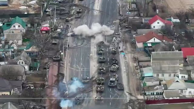 Region Brovary. Siły Zbrojne Ukrainy odpierają atak okupantów
