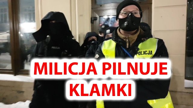 PARANOJA Milicja strzeże ZŁOTEJ KLAMKI we Wrocławiu!