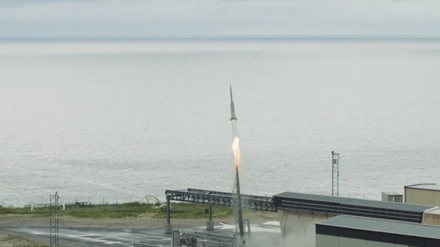 Polska rakieta suborbitalna Bursztyn sięgnęła kosmosu! [WIDEO]