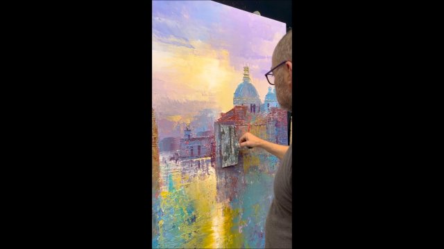 Wenecja widziana oczami impresjonistycznego malarza