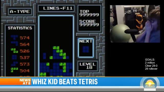 13-latek jako pierwszy w historii "przeszedł" Tetrisa. Taka była jego reakcja