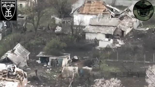 Rosyjska piechota została ostrzelana przez ukraińską artylerię
