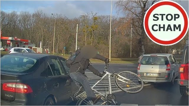 Potrącenie rowerzysty we Wrocławiu - ku przestrodze