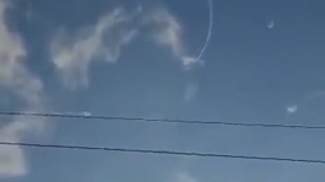 Żelazna Kopuła przełamuje barierę dźwięku podczas niszczenia rakiet nadlatujących nad Izraelem