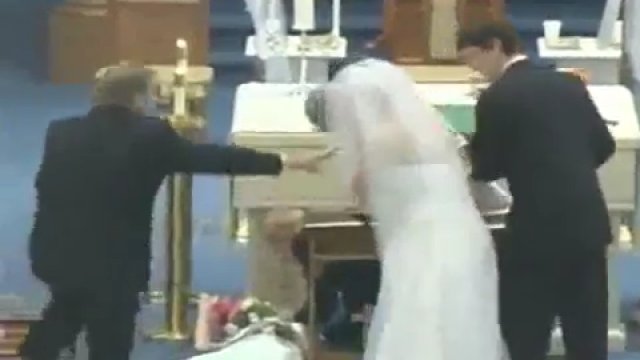 Niespodzianka w czasie ślubu