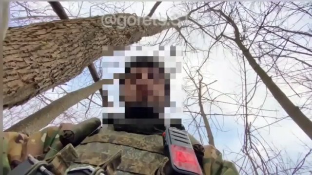 Nagranie GoPro przedstawiające rosyjskich żołnierzy atakujących na otwartej przestrzeni