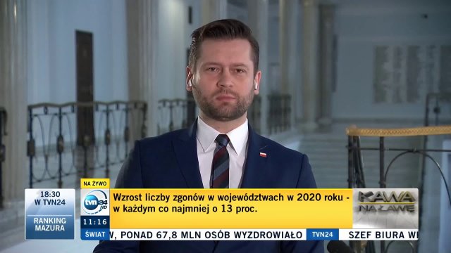 "Ludzie zawsze umierają" - Bortniczuk (Porozumienie) o rekordzie zgonów w Polsce