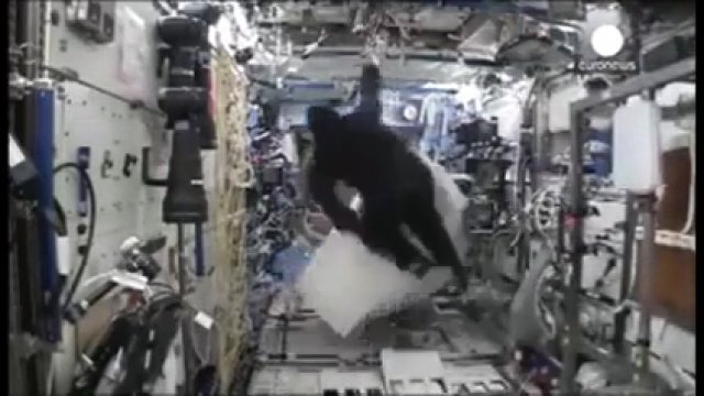 Astronauta Mark Kelly przemycił na ISS strój goryla