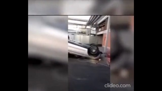 Testowanie swojego Mercedesa na parkingu było głupim pomysłem