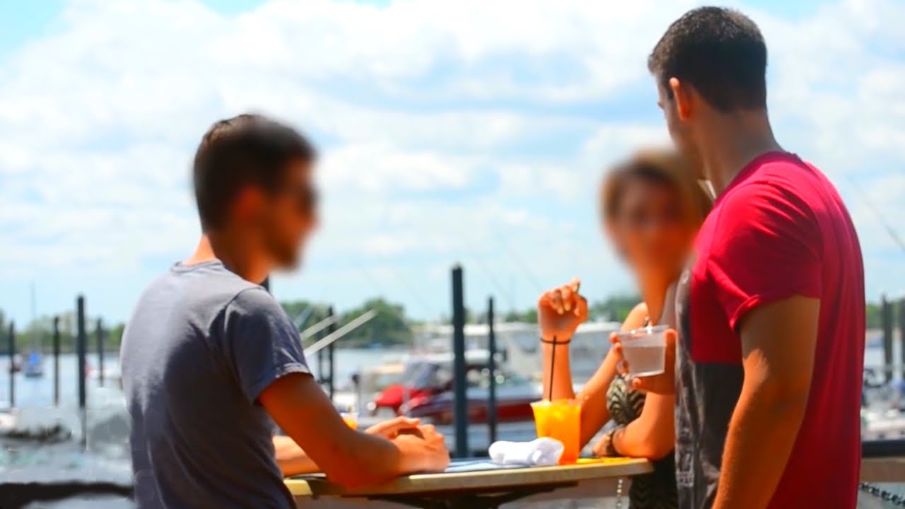 Drinking public. Roofied. Beverage situation. Joey Salads penis.