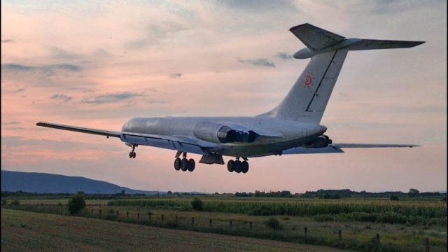 Ryzykowny start Ił-62 Rada Airlines