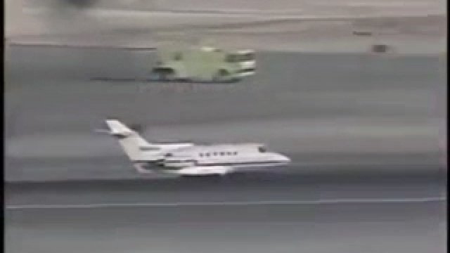 Lądowanie samolotu przy awarii podwozia