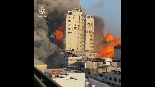 IDF, czyli Siły Obronne Izraela uderzają w cele w Gazie [WIDEO]