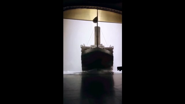 Zwiedzali muzeum Titanica. Nie spodziewali się takiego pokazu