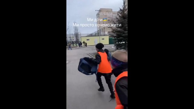 Tak wygląda codzienność uczniów w Kijowie [WIDEO]