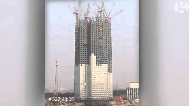 Chińczycy budują 57 piętrowy wieżowiec w 19 dni