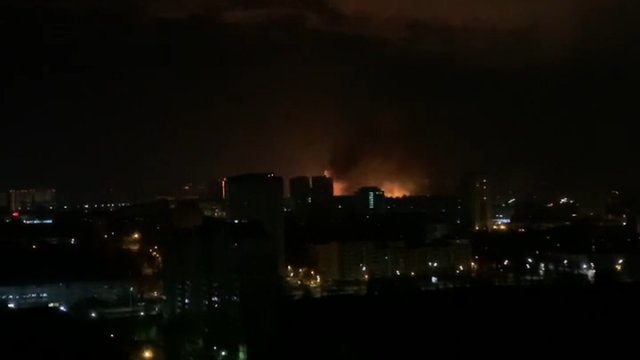 Rosyjskie siły powietrzne uderzyły w ukraińską jednostkę wojskową w Kijowie 3:30
