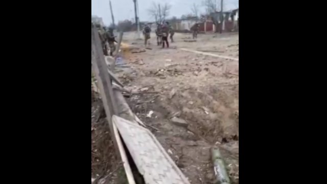 Rosjanie próbują odzyskać granatnik utracony w poprzednim filmiku cz.2