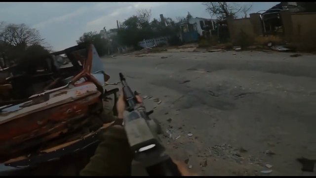 Wymiana ognia z perspektywy Ukraińskiego żołnierza
