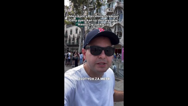 18tys za m2 to za dużo. Wściekli ludzie na ulicach Barcelony! [WIDEO]