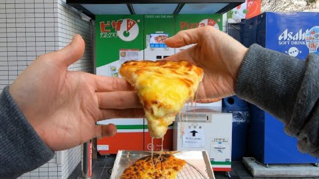 W Japonii są automaty w których możesz zamówić sobie pizze!