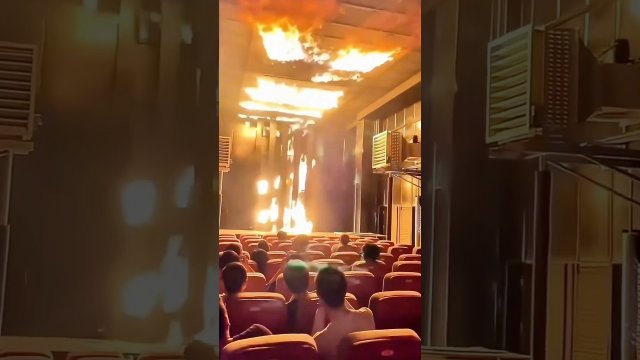 Zobacz efekt ognia w chińskim kinie 5D. Wygląda przerażająco! [WIDEO]