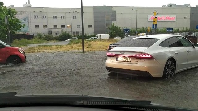 Taki tam deszczyk w Poznaniu