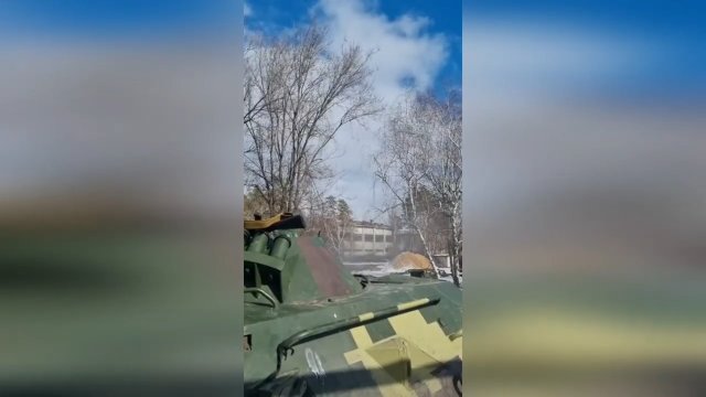 Spadochroniarze Nikołajewa wysadzili w powietrze kolumnę rosyjskich najeźdźców w obwodzie ługańskim