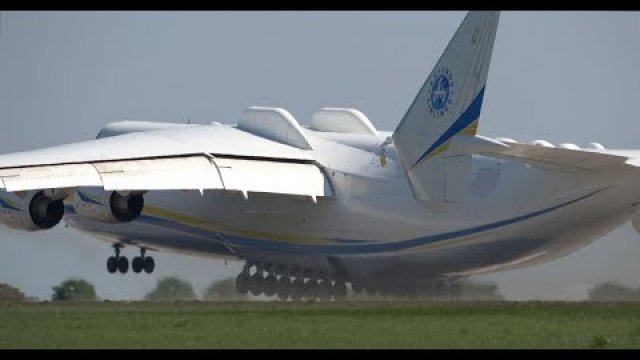 Największy i najcięższy stalowy ptak w powietrzu - Antonov An-225 Mrija