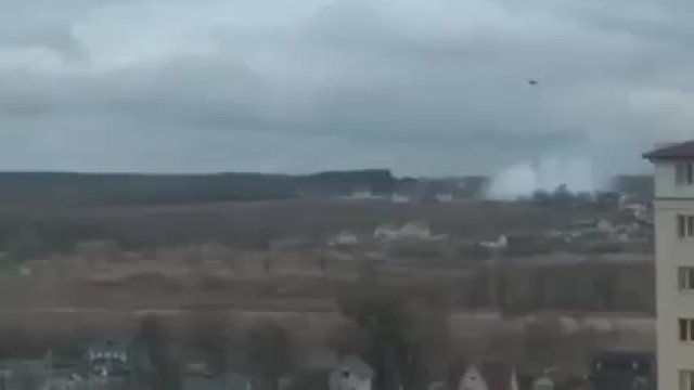 Pierwszy filmik potwierdzający że Ukraińcy faktycznie zestrzeliwują Rosyjskie helikoptery