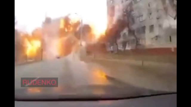 Rosjanie dalej mordują cywilów... Atak rakietowy w Czernihów