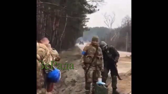Potwierdzenie, że nagrano ostrzelanych Ukraińców