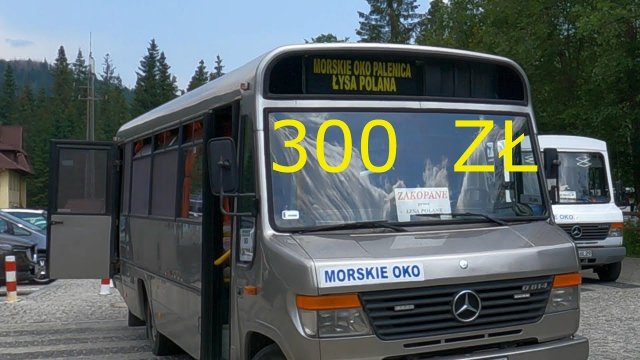 Góralska uczciwość kierowcy busa Morskie Oko Zakopane