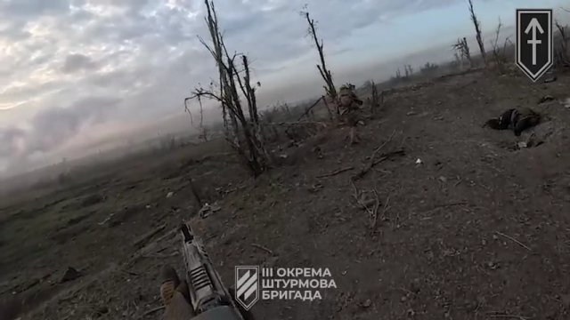 Niezwykłe nagranie z GoPro przedstawiające Ukraińców wyzwalających Andrijówkę