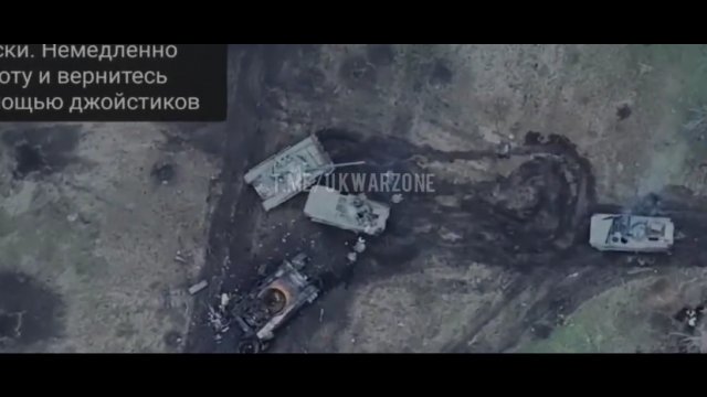 Rosyjski czołgista w akcji. Koledzy musieli być w szoku