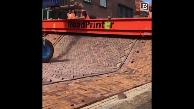 Maszyna do drukowania dróg i chodników