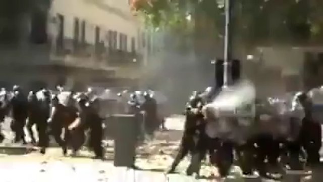 W Argentynie policja nie ma łatwo... Wideo z zamieszek